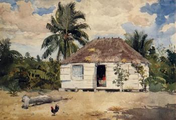 溫斯洛 荷默 Native Huts, Nassau